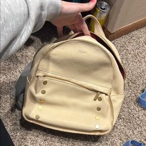 Hammitt Stylish Cream Backpack